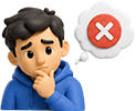 fear of wrong career decisions icon