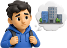 lack of real-world exposure student icon